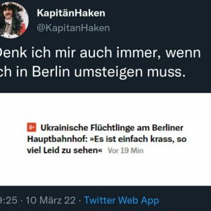Is aber auch Schaise da