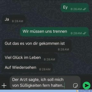 Ich wollte nur einen Witz machen