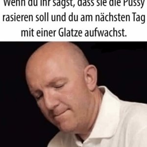 stoß dir nicht die pussy