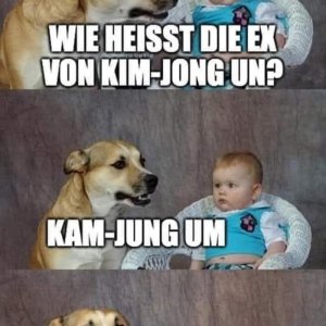 Chef hat Witz gemacht