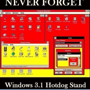 Windows 3.1 - Hotdog stand