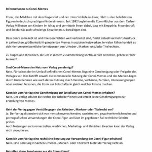 Bitte Conni in Ruhe lassen. Ogge?