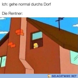 Hinter jedem Vorhang ein Fernglas