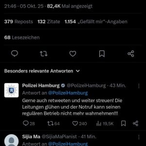 Ich wäre nicht so ruhig geblieben