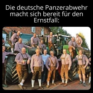 Die russischen Panzer zittern schon