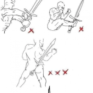Antike Schwertkampftechnik