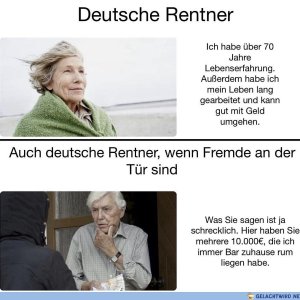 Neulich im alte Menschen Faden